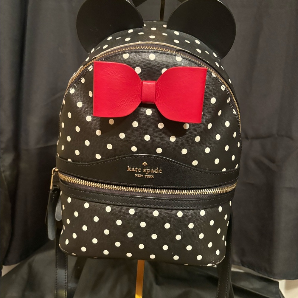 Kate Spade New York x Disney Minnie Mouse Designer Backpack